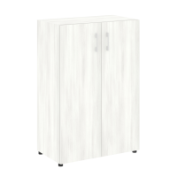 Шкаф средний широкий (2 средних фасада ЛДСП) Yalta LT.ST-2.3 снежная патина